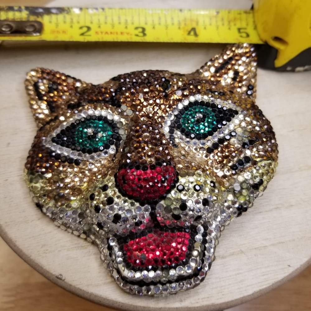 1993 signed Katherine Baumann belt buckle